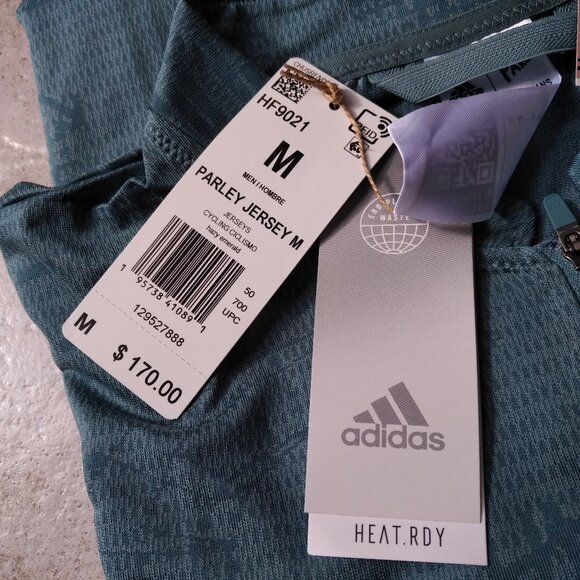 Adidas Parley Short Sleeve Cycling Jerseys – New with Tags – Men’s Medium - Picture 14 of 14